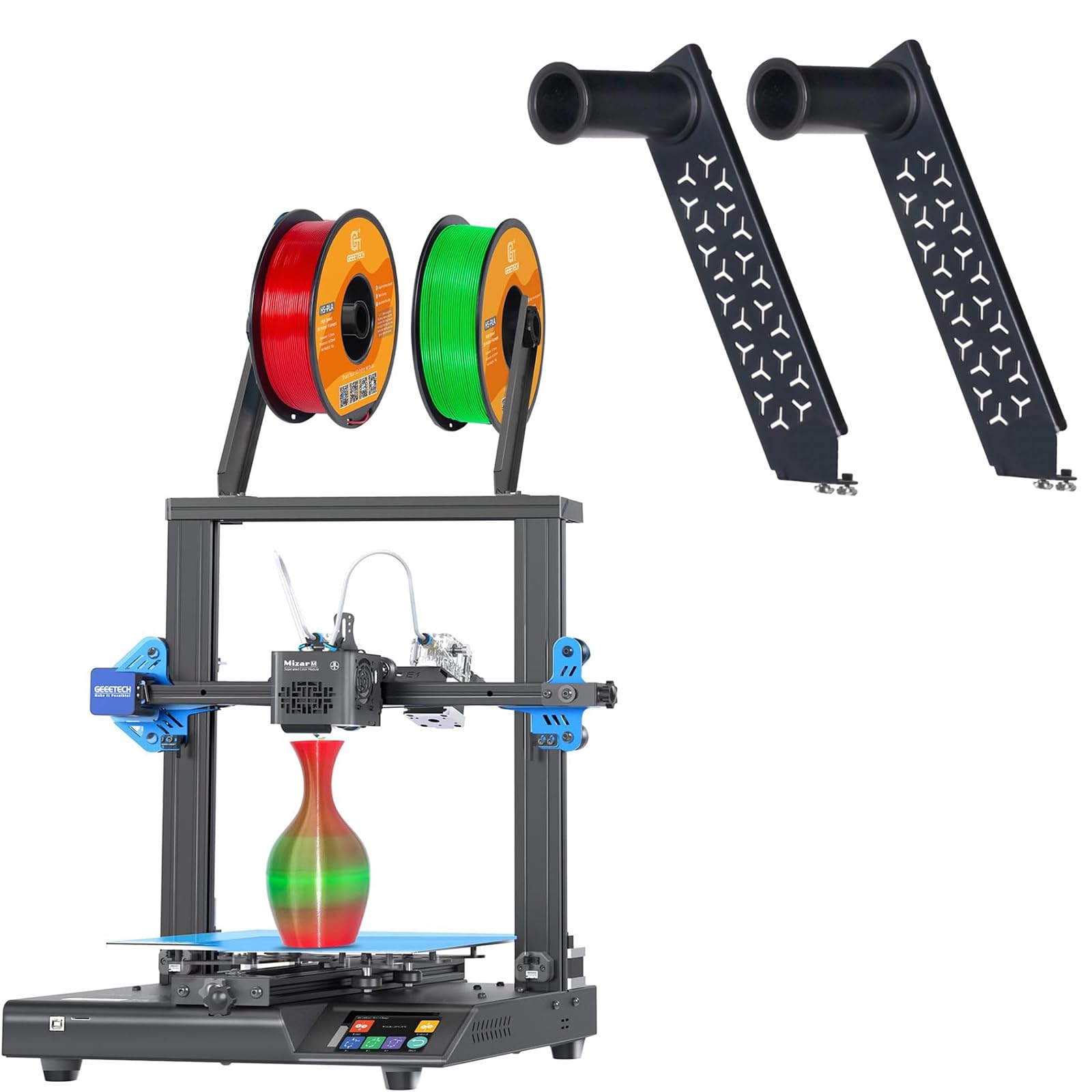 Amazon.com: Geeetech Mizar M 3D Printers Dual extruder 3D Printer